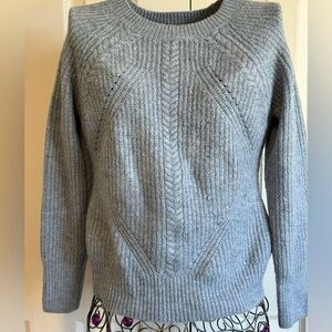 Love Cameron Los Angeles  cableknit Ribbed Sweater. S